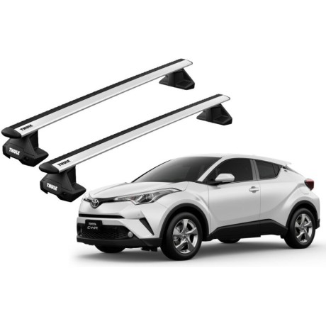 Barras THULE EVO WingBar para autos TOYOTA C-HR desde 2017-2022