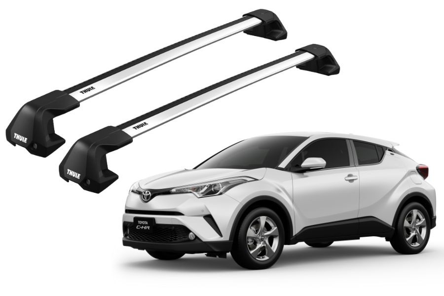 Barras THULE EDGE Flush para autos TOYOTA C-HR desde 2017-2022