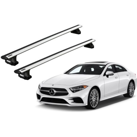 Barras THULE EVO WingBar para autos MERCEDES BENZ CLS (C257) desde 2019-2024