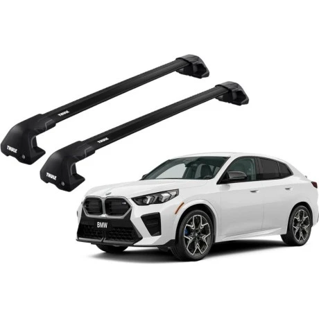 Barras THULE EDGE Flush para autos BMW X2 desde 2024 negro