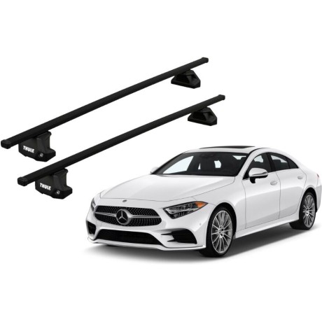 Barras THULE EVO SquareBar para autos MERCEDES BENZ CLS (C257) desde 2019-2024