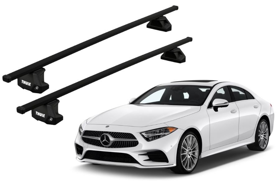 Barras THULE EVO SquareBar para autos MERCEDES BENZ CLS (C257) desde 2019-2024