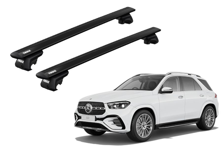 Barras THULE EVO WingBar para autos MERCEDES BENZ GLE (W167) desde 2019 negro