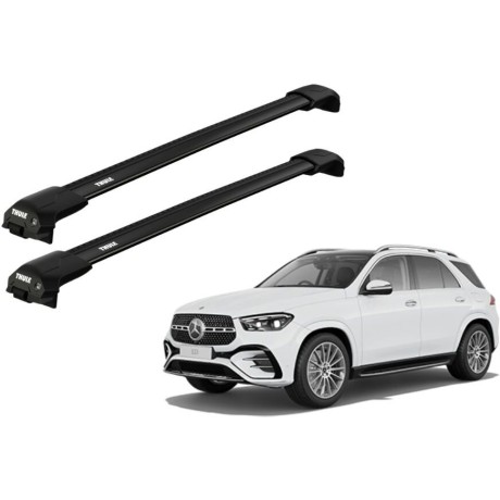 Barras THULE EDGE Flush para autos MERCEDES BENZ GLE (W167) desde 2019 negro