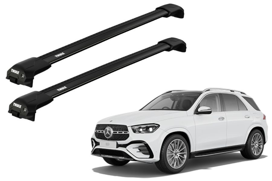 Barras THULE EDGE Flush para autos MERCEDES BENZ GLE (W167) desde 2019 negro