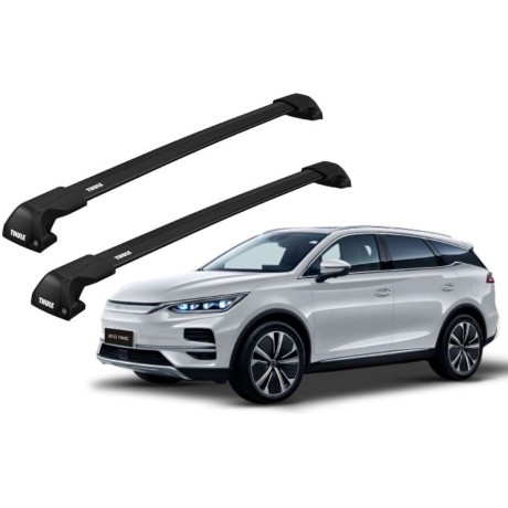 Barras THULE EDGE Flush para autos BYD Tang desde 2018 negro