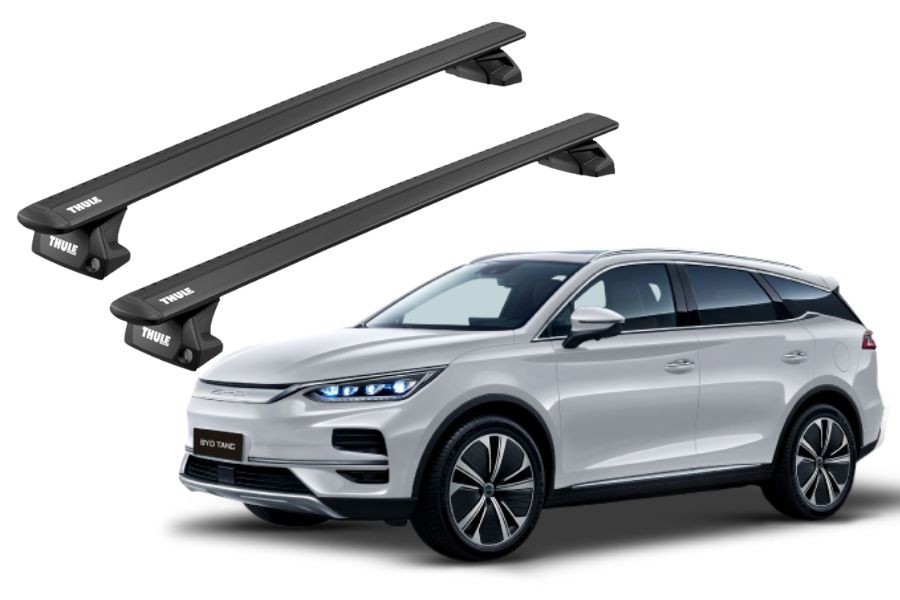 Barras THULE EVO WingBar para autos BYD Tang desde 2018 negro