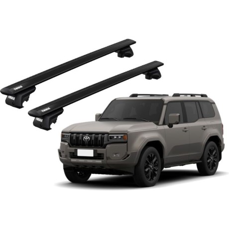 Barras Thule TOYOTA Land Cruiser Prado 24- RE / WingBar EVO BLACK