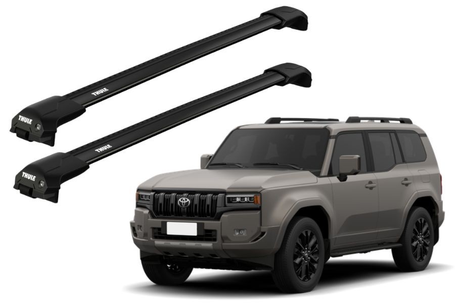Barras Thule TOYOTA Land Cruiser Prado 24- RE / EDGE FLUSH BLACK