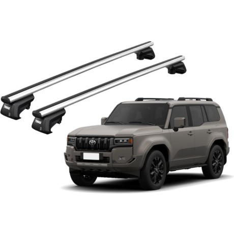 Barras Thule TOYOTA Land Cruiser Prado 24- RE / SmartRack XT AluminiumBar