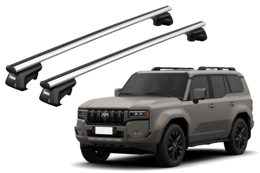 Barras Thule TOYOTA Land Cruiser Prado 24- RE / SmartRack XT AluminiumBar