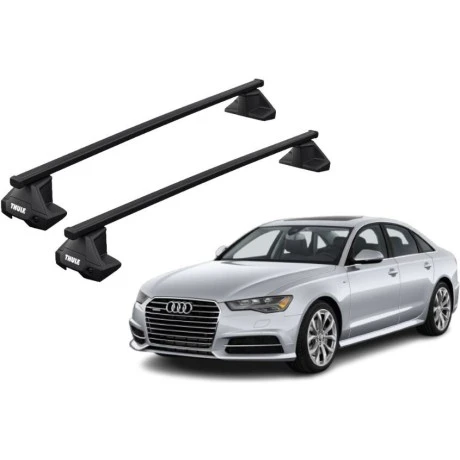 Barras THULE EVO SquareBar para autos AUDI A6 2011 a 2018