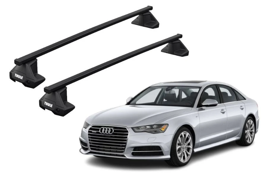 Barras THULE EVO SquareBar para autos AUDI A6 2011 a 2018