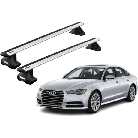 Barras THULE EVO WingBar para autos AUDI A6 2011 a 2018