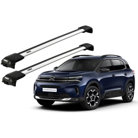 Barras THULE EDGE Flush para autos CITROEN C5 Aircross desde 2019