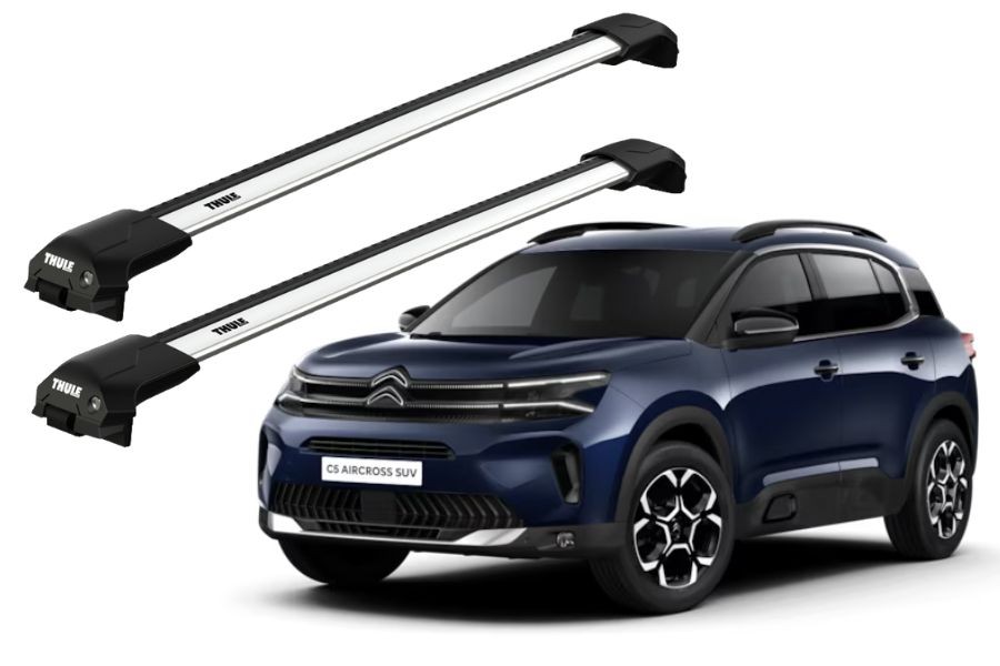 Barras THULE EDGE Flush para autos CITROEN C5 Aircross desde 2019