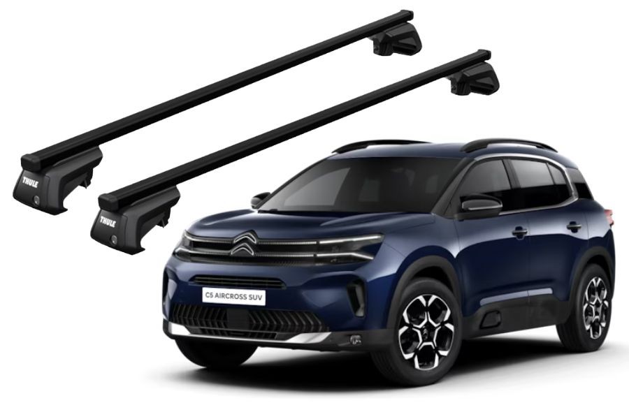 Barras THULE EVO SquareBar para autos CITROEN C5 Aircross desde 2019