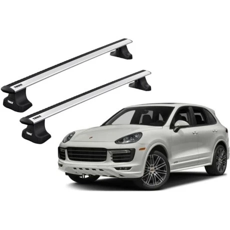 Barras THULE WingBar para autos PORSCHE Cayenne desde 2010 - 2017