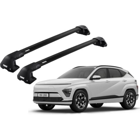 Barras THULE EDGE Flush para autosHYUNDAI KONA desde 2023 negro