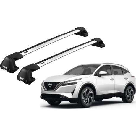 Barras THULE EDGE Flush para autos NISSAN Qashqai desde 2023