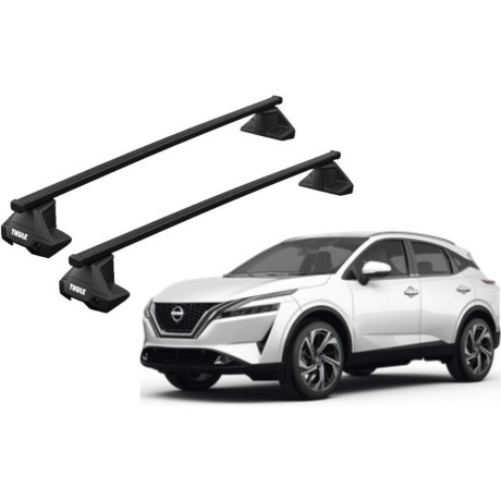 Barras THULE EVO SquareBar para autos NISSAN Qashqai desde 2023