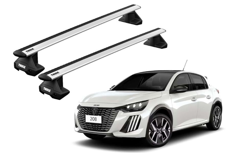 Barras THULE EVO WingBar para autos PEUGEOT 208 desde 2020