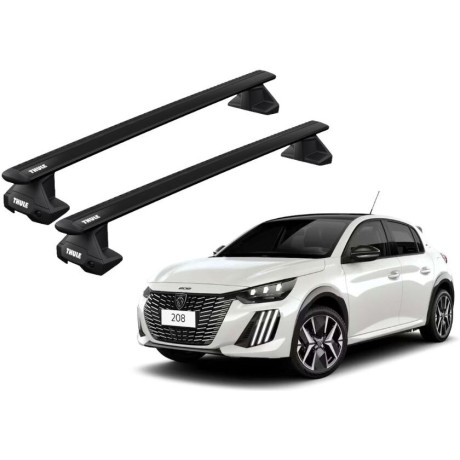 Barras THULE EVO WingBar para autos PEUGEOT 208 desde 2020 negro