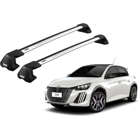 Barras THULE EDGE Flush para autos PEUGEOT 208 desde 2020