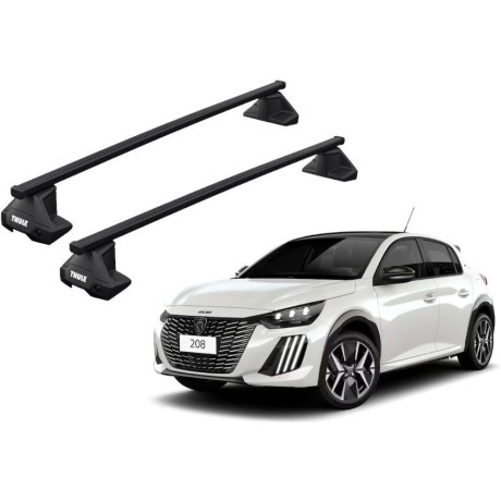 Barras THULE EVO SquareBar para autos PEUGEOT 208 desde 2020