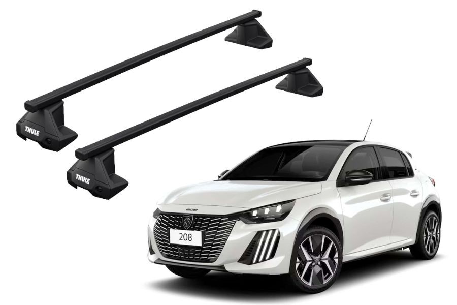 Barras THULE EVO SquareBar para autos PEUGEOT 208 desde 2020