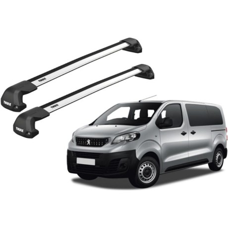 Barras THULE EDGE Flush para Van PEUGEOT Expert desde 2016 a 2024