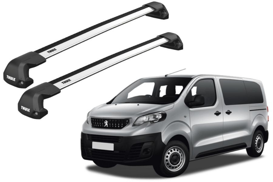 Barras THULE EDGE Flush para Van PEUGEOT Expert desde 2016 a 2024