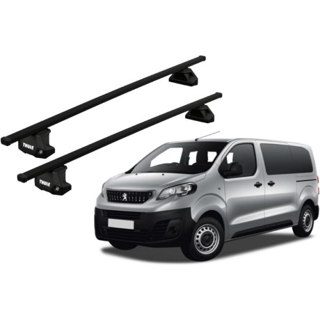 Barras THULE EVO SquareBar para Van PEUGEOT Expert desde 2016 a 2024