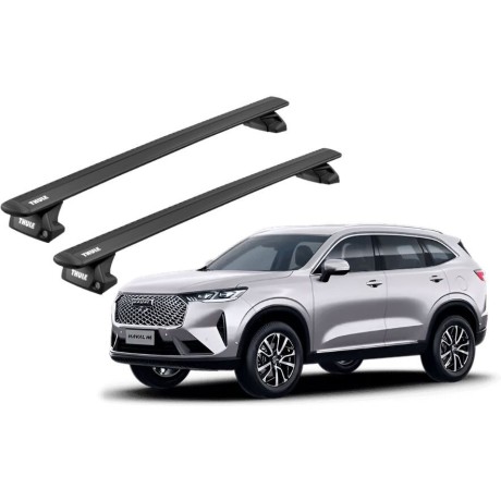 Barras THULE EVO WingBar para autos HAVAL H6 desde 2021 negro