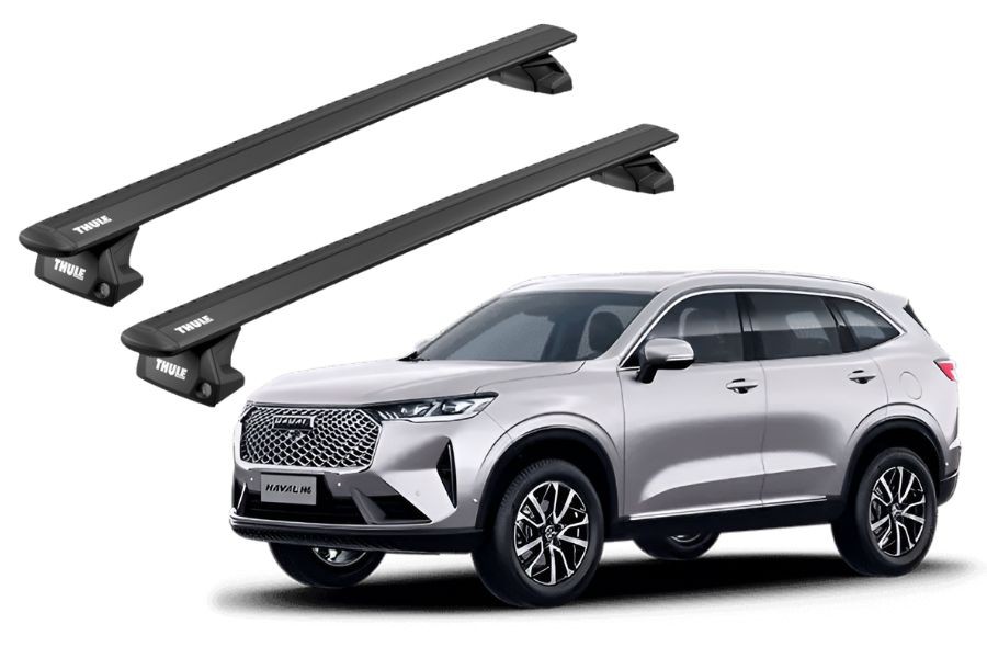 Barras THULE EVO WingBar para autos HAVAL H6 desde 2021 negro