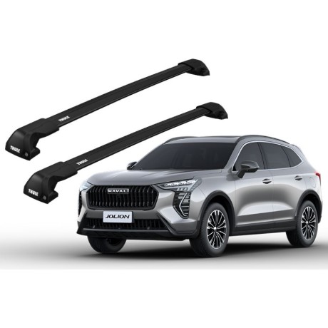 Barras THULE EDGE Flush para autos HAVAL Jolion desde 2021 negro