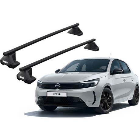 Barras THULE EVO SquareBar para autos OPEL Corsa F desde 2020