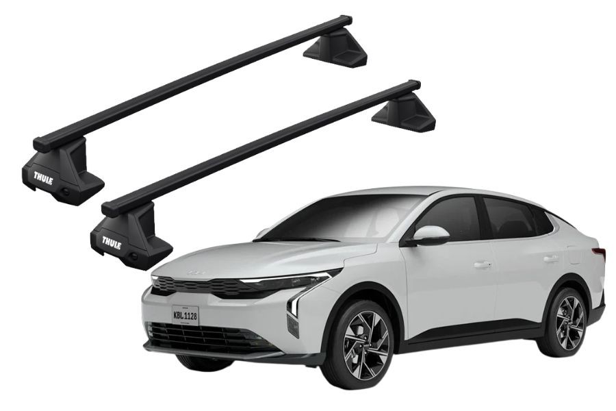 Barras THULE EVO SquareBar para autos KIA K3 desde 2024