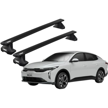 Barras THULE EVO WingBar para autos KIA K3 desde 2024 negro