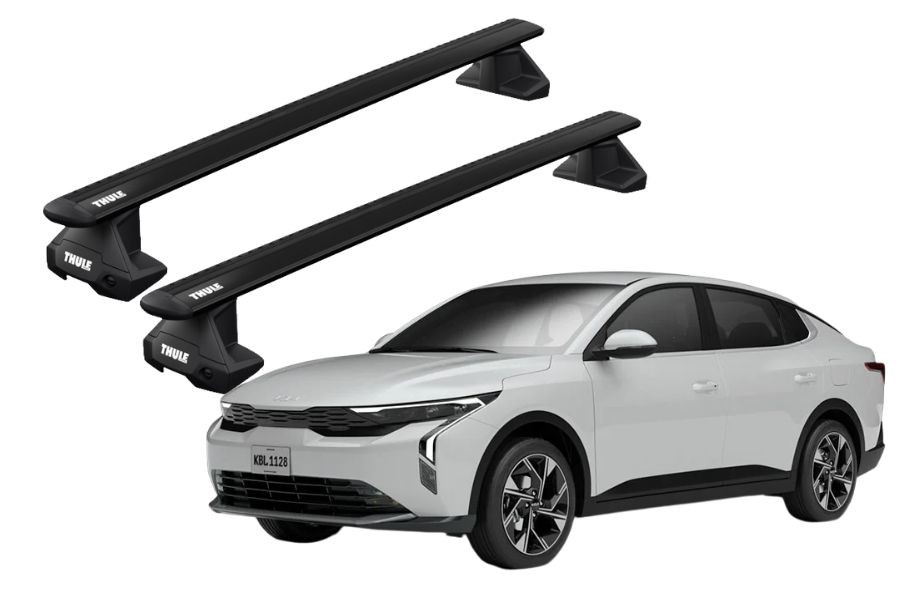 Barras THULE EVO WingBar para autos KIA K3 desde 2024 negro