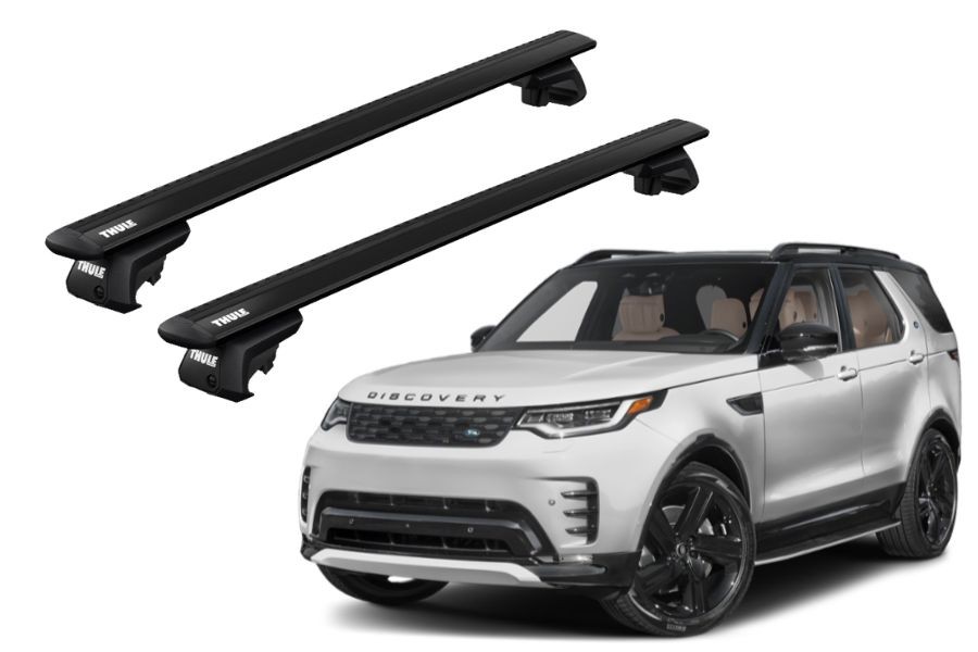 Barras THULE EVO WingBar para autos LAND ROVER Discovery Sport desde 2015 negro