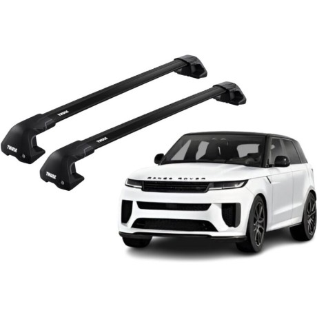 Barras THULE EDGE Flush para autos LAND ROVER Range Rover Sport desde 2022 negro