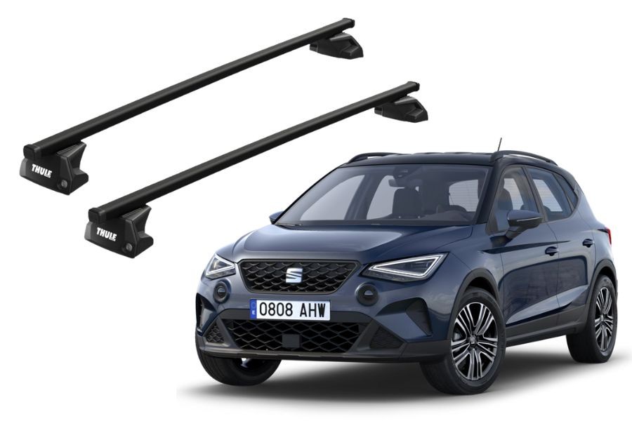 Barras THULE EVO SquareBar para autos SEAT Arona desde 2018