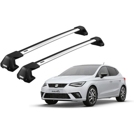 Barras THULE EDGE Flush para autos SEAT Ibiza desde 2017