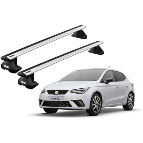 Barras THULE EVO WingBar para autos SEAT Ibiza desde 2017