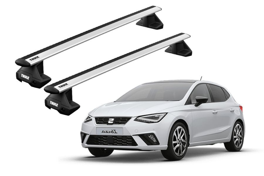 Barras THULE EVO WingBar para autos SEAT Ibiza desde 2017
