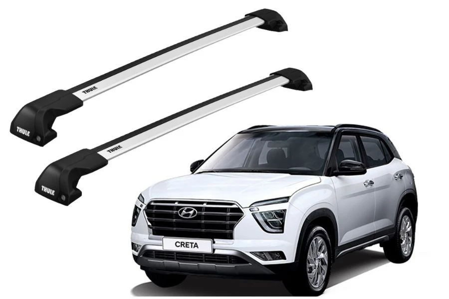 Barras THULE EDGE Flush para autos HYUNDAI Creta desde 2017 -  2022