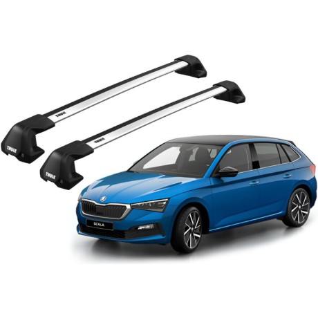 Barras THULE EDGE Flush para autos SKODA Scala desde 2019