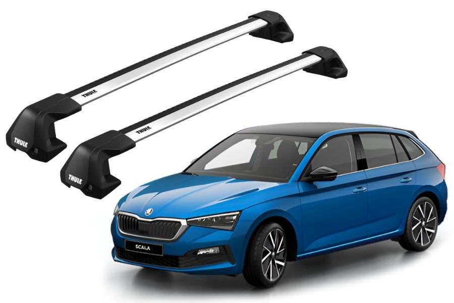 Barras THULE EDGE Flush para autos SKODA Scala desde 2019