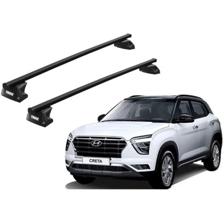 Barras THULE EVO SquareBar para autos HYUNDAI Creta desde 2017 - 2022